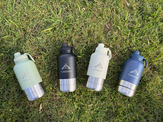 Pet Outdoor 3-in-1 Food & Water Bottle