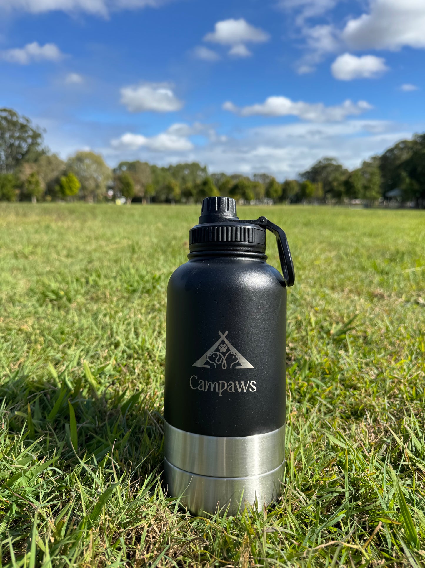 Pet Outdoor 3-in-1 Food & Water Bottle